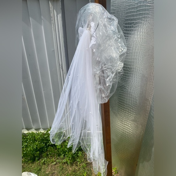 Wedding veil med length - Picture 1 of 4